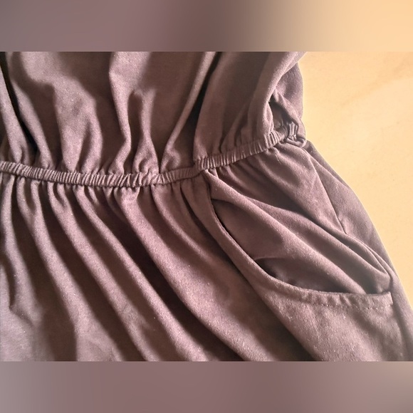 Mia Rose Brand Women’s Jumpsuit wide leg Strapless with pockets elastic waist - Picture 9 of 16